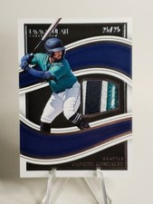 2023 Panini Immaculate Black Materials Prime /25 Gabriel Gonzalez Mariners