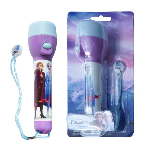 Frozen Elsa Anna LED Flashlight Torch, Kids 16cm Night Light, Disney Camping Toy - Picture 8 of 8