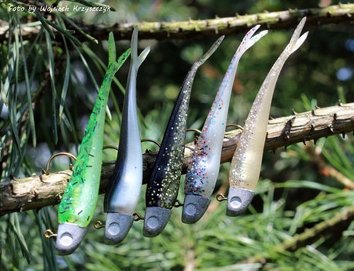 LUNKER CITY Fin-S Fish 7" 17.7cm 4 Stück Gummiköder Gummifisch Hecht FARBEN - Bild 2 von 21