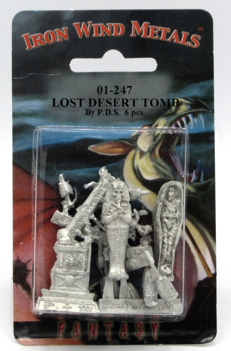 Ral Partha 01-247 Lost Desert Tomb (Terrain) Egyptian Scenery
