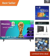 Compact 32-Inch LED Smart TV - DTS Virtual:X  Alexa for Ultimate Entertainment