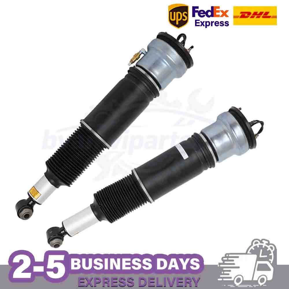 Rear Pair Air Suspension Shocks Struts For 04-16 Rolls Royce Phantom 37106785172