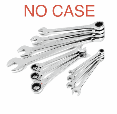 #ad Husky Ratcheting SAE Combination Wrench Set 11 Piece NO CASE $33.95