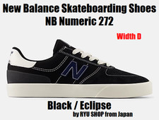 New Balance Skateboarding Shoes NB Numeric 272 UN272BRL D Black / Eclipse
