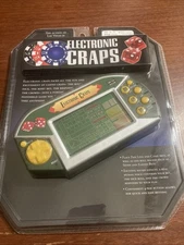Craps Electronic Handheld Portable Video Game Gambling Casino Excalibur SEALED!