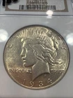 1934 S Peace Silver Dollar NGC AU 50 Super Nice And GREAT PRICE 032607