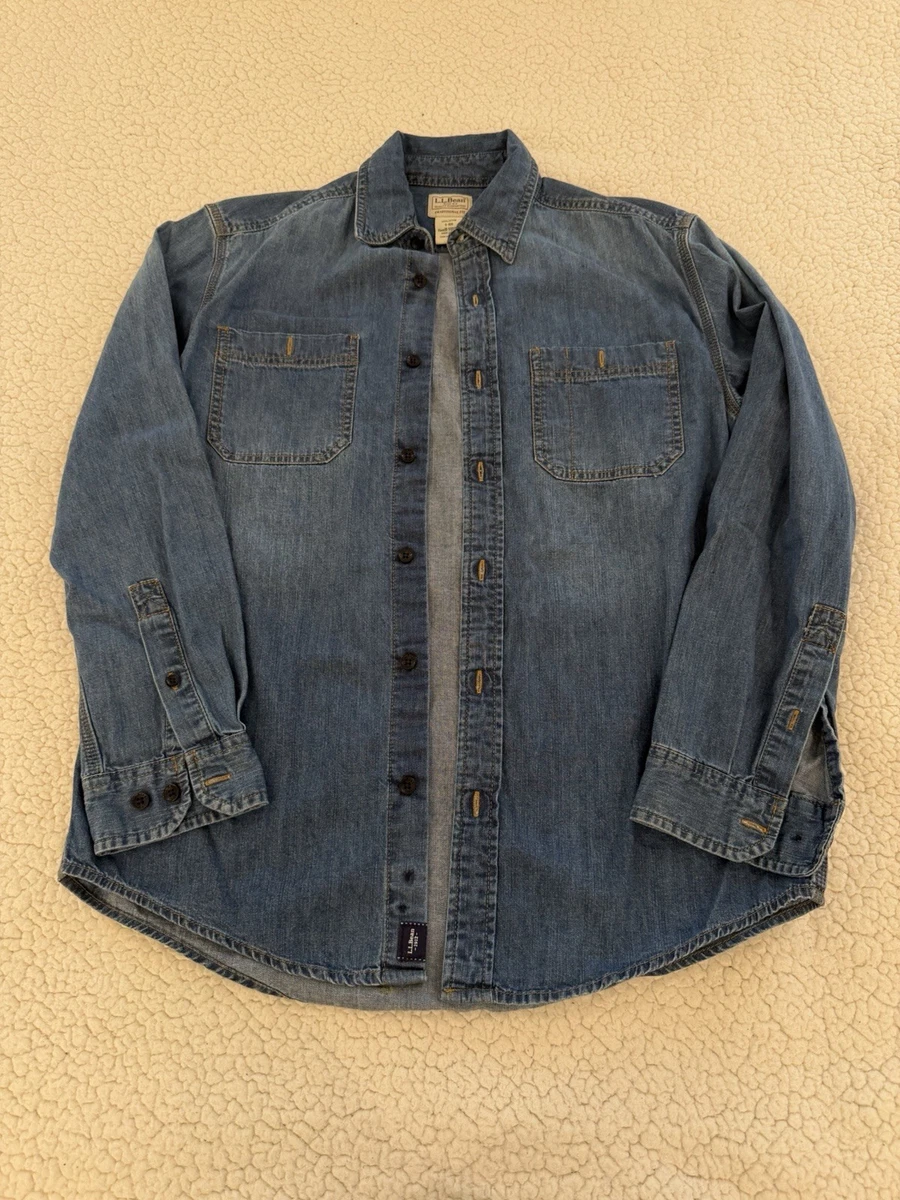 Chemise En Jean London Jean – Homme, Taille S, Boutonnage, Neuve Avec étiquettes