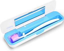 UV Toothbrush Sanitizer and Holder, Portable Travel Case and Cover, Toothbrush C