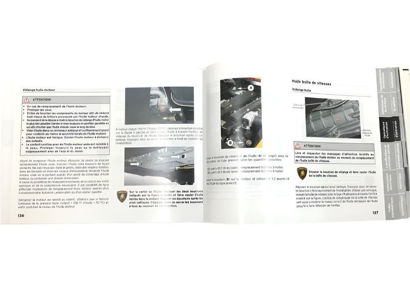 OEM 2006 Lamborghini Murcielago LP640 Canadian Spec Owners Manual Handbook