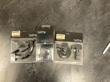 GO PRO ACCESSORIES LOT- NEW OLD STOCK PART JAWS FLEX CLAMP, FRAME, SUCTION CUP