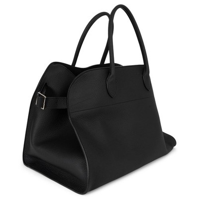 THE ROW MARGAUX 15 ハンドバッグ 黒　未使用近い 71653 auth THE ROW black leather SOFT MARGAUX 15 Bag | eBay