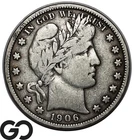 1906 Barber Half Dollar