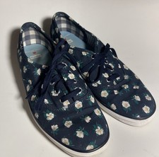 Keds x Draper James Champion Magnolia Navy Floral Sneakers Size 7