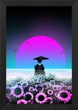 waiting to go home Framed Wall Art Poster Canvas Print Picture