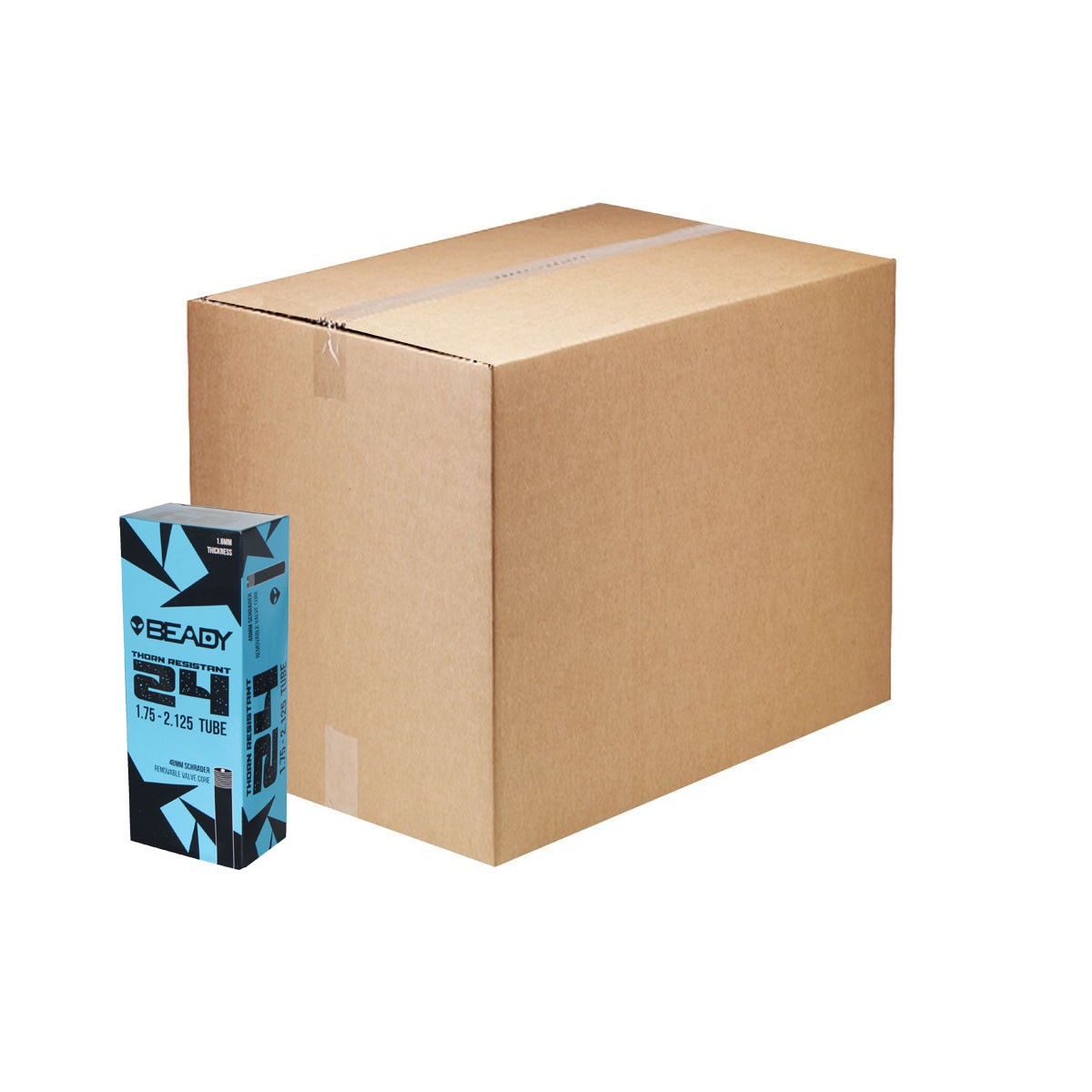 Бутиловая внутренняя трубка устойчивая к шипам 24x175-2125 SV с клапаном Шредера 30590₽