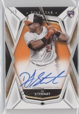 2019 Topps Five Star Auto Orange 2/5 DJ Stewart #FSA-DST Auto 8k4