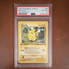 Pikachu [1st Edition] #60 Prices | Pokemon Jungle | Pokemon Cards