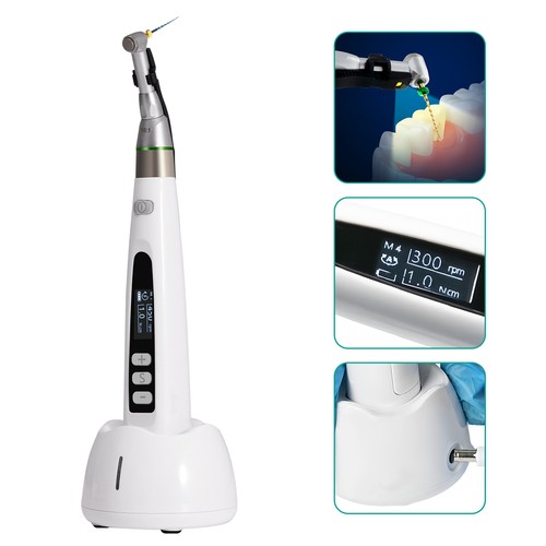 Motore Endo LED Wireless 16:1 Manipolo Reciproco Trattamento Canale Radicale Dentale - Foto 11 di 24