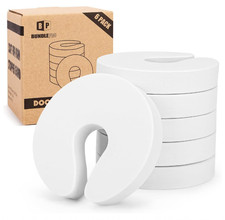 6-Pack Door Finger Pinch Guards Baby Proof Door Slam Stopper for Any Door