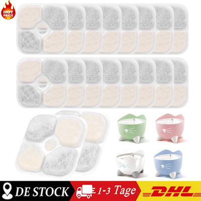 20er-Pack - Trinkbrunnenfilter-Ersatzfilter für Catit PIXI Trinkbrunnen 43717