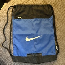 Nike Brasilia 9.5 Drawstring Bag Royal Blue