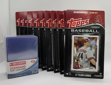 11 packs of,2014 Topps Baseball Arizona Diamondbacks Team Set Blister  17 cards