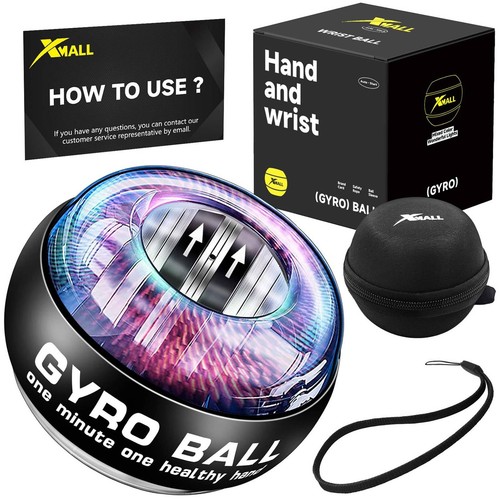 Wrist Power Gyro Ball Hand Forearm Strengthener Wrist Trainer Auto-Start