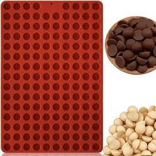 148 Cavity Mini Round Silicone Molds Semi Sphere Chocolate Candy Mold for Baking