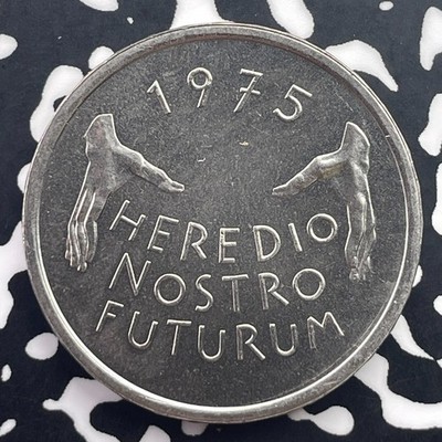 1975 Switzerland 5 Francs Lot#C4765 High Grade! Beautiful!