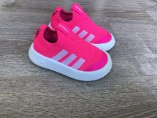Size 6K Toddler - adidas BubbleComfy - Shock Pink / Cloud White - JR5991 Shoes