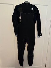 Billabong 302 Furnace Chest Zip Wetsuit Black Mens XL