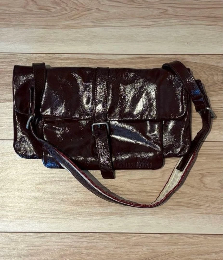 Miu Miu Patent Leather Shoulder Bags for Women for sale | eBay