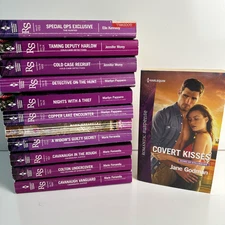 Harlequin Romantic Suspense Book Lot 12 Romance PB Marie Ferrarella Bundle
