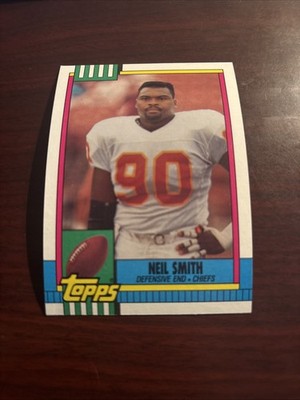 1990 Topps - Neil Smith #263 Kansas City Chiefs Nebraska Cornhuskers