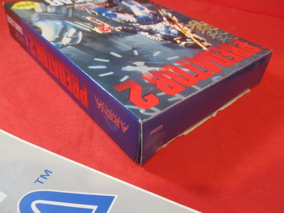 Predator 2 (Sega Game Gear) Near Complete w/ Box manual game WORKS! - Image 3 of 4