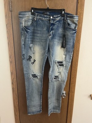 Amiri Jeans - Old English Logo men s designer jeans size 40