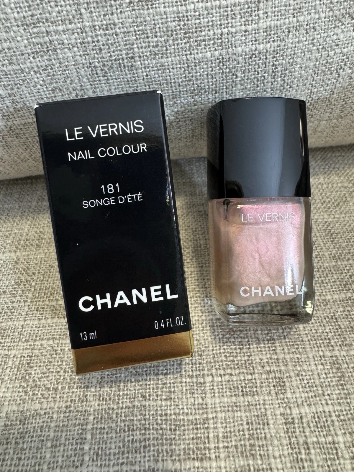 Authentic CHANEL Nail Polish Le Vernis 181 Songe De Ete Pink BNIB
Opens in a new window or tab
