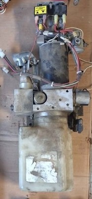 Monarch Bucher 12V DC Hydraulic Pump Motor 08053 | 0.67 Gal Tank Mount |...