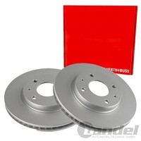 2X Herth+Buss 276Mm Bremsscheiben Vorne Passend FüR Mitsubishi Galant Lancer | J