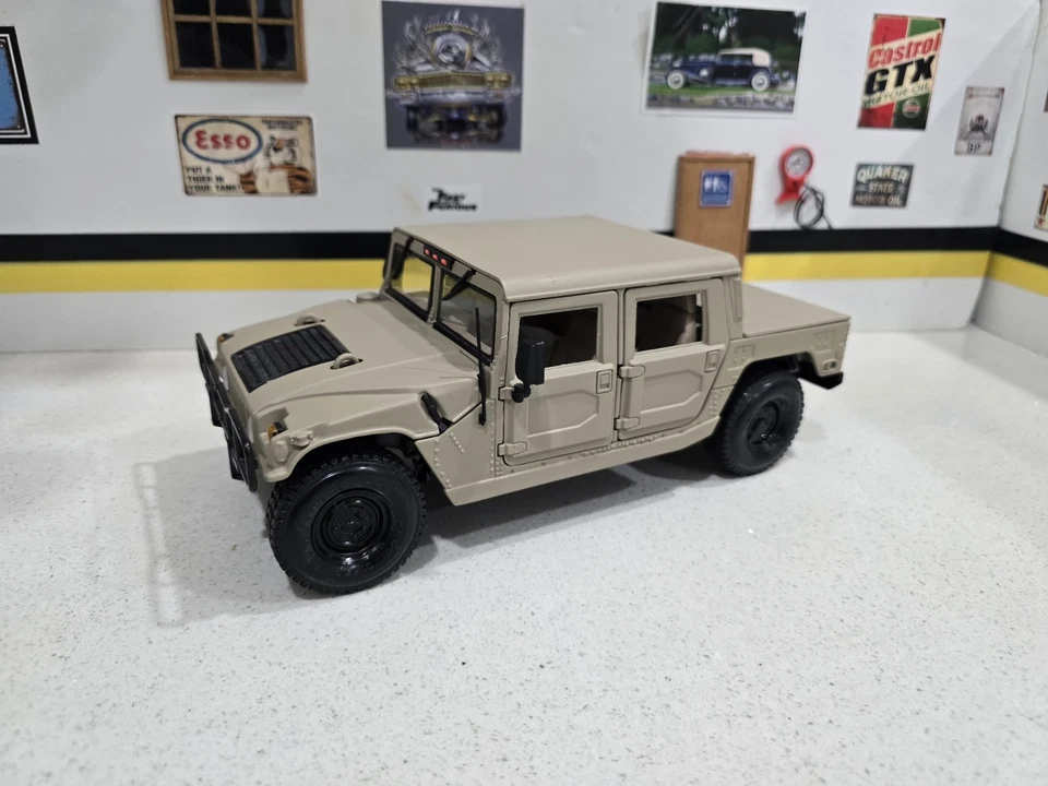 Coche diecast Hummer H1 personalizado Fast & Furious escala 1:18 Foto 3 de 4