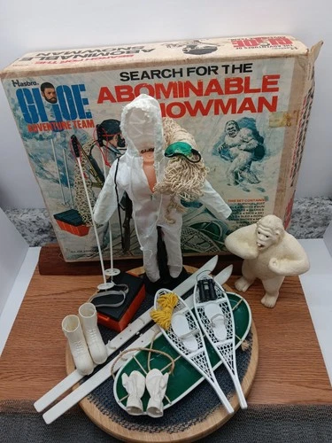 VINTAGE GI JOE 1973 ORIGINAL HASBRO SEARCH FOR THE ABOMINABLE SNOWMAN BOX SET