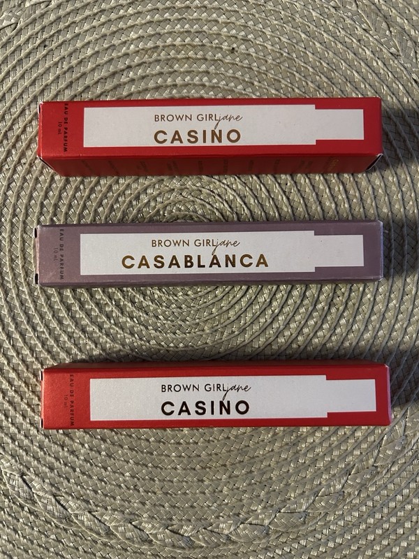 Brown Girl Jane Travel Size Perfume Set Of 3 - 2 Casino And 1 Casablanca