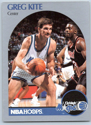 1990 Greg Kite #423 Orlando Magic