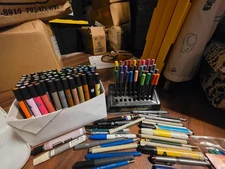 Berol Prismacolor Premier pantone Art Markers Dual Tip Lot sharpies