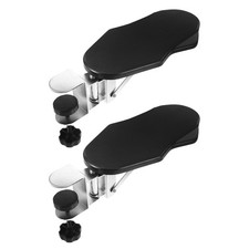 2 Pcs Mouse Wrist Pad Support Office Chair Extender Rest Bracket Arm for Desk