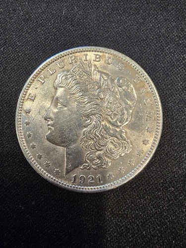 1921 E Pluribus Unum one dollar coin silver dollar Morgan