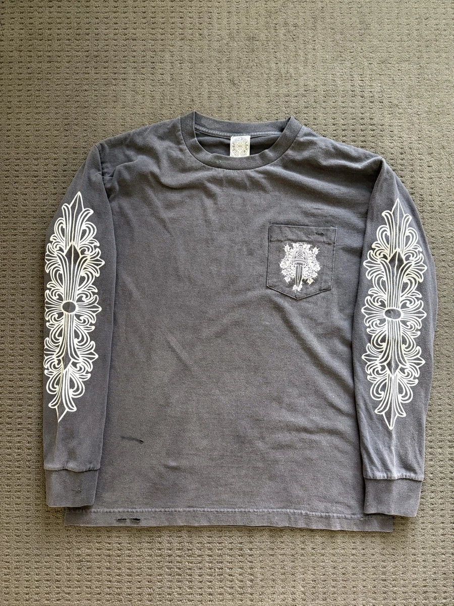 Chrome Hearts Long Sleeve Regular Size T-Shirts for Men for sale