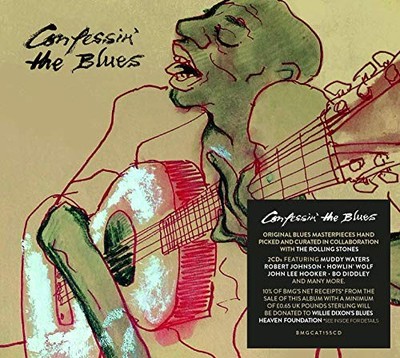 Various Artists - Confessin' The Blues - Various Artists CD G6VG FREE Shipping