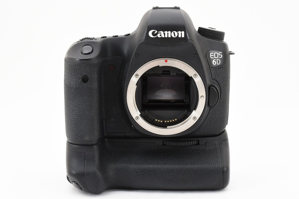 Near MINT] Canon EOS 6D 20.2MP Digital SLR Camera Body + BG-E13