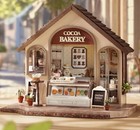 Cocoa Bakery Dollhouse Kit - Miniature DIY Kit with LED Light — photo 2